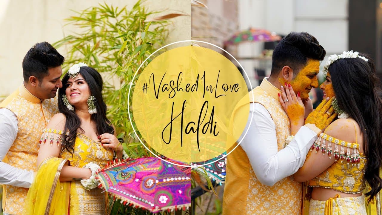 Our Haldi Ceremony Highlights