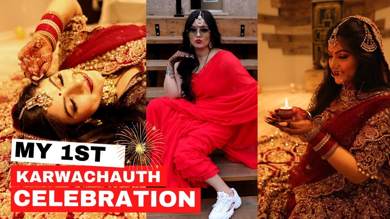 My 1st Karwa Chauth Celebration